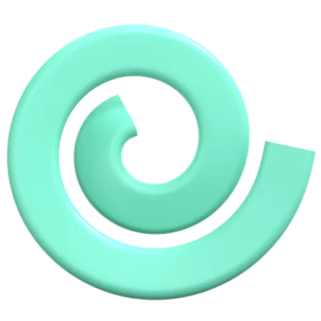 Geometría espiral de tosca  3D Icon