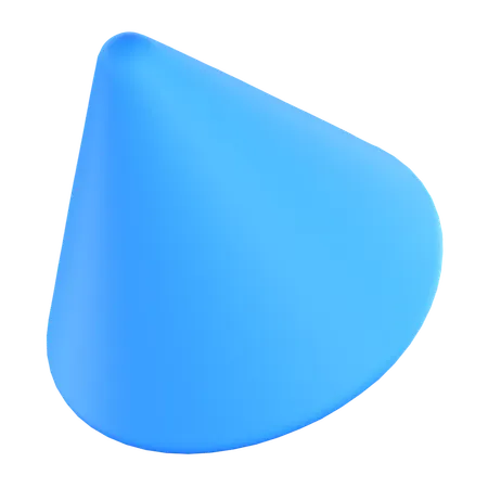 Geometric Cone  3D Icon