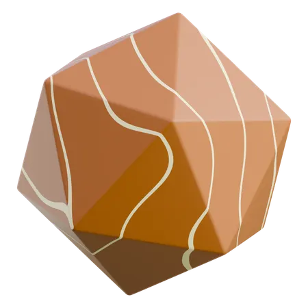 Geometric Landscape  3D Icon
