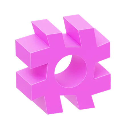 Geometric shape  3D Icon