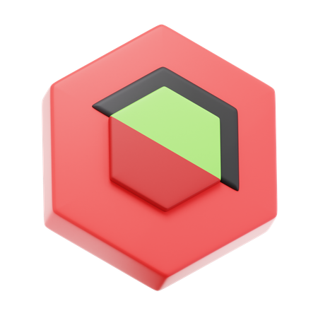 Geometric Shape  3D Icon