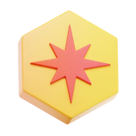 Geometric Shape  3D Icon