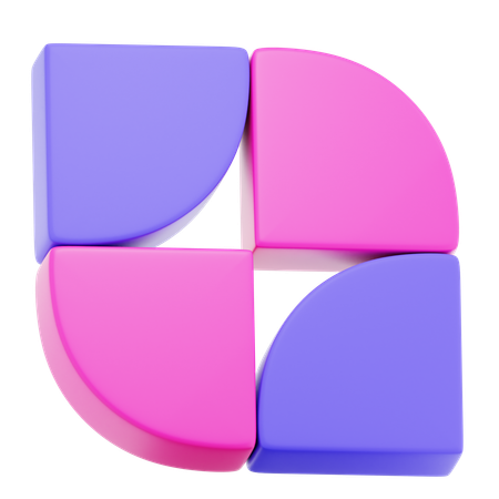 Geometric Shape  3D Icon