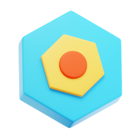 Geometric Shape  3D Icon