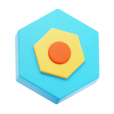 Geometric Shape  3D Icon