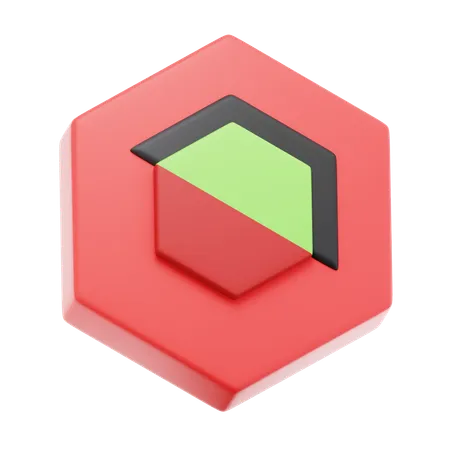 Geometric Shape  3D Icon