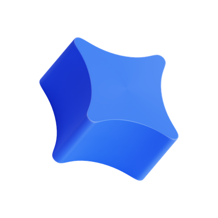 Geometric shape  3D Icon