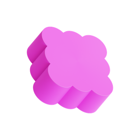 Geometric shape  3D Icon