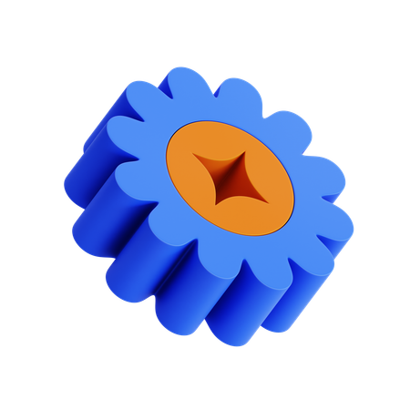 Geometric shape  3D Icon