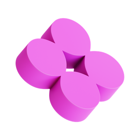 Geometric shape  3D Icon