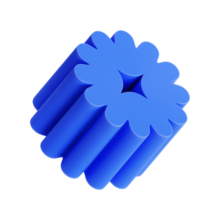 Geometric shape  3D Icon