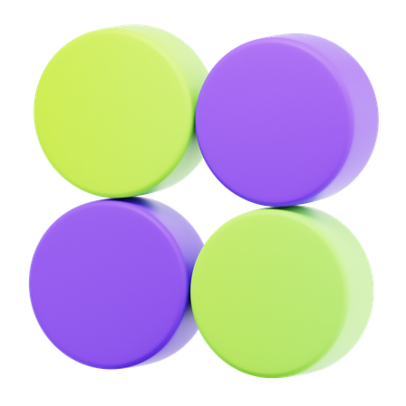Geometric Shapes  3D Icon