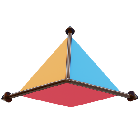 Geometric Shapes  3D Icon