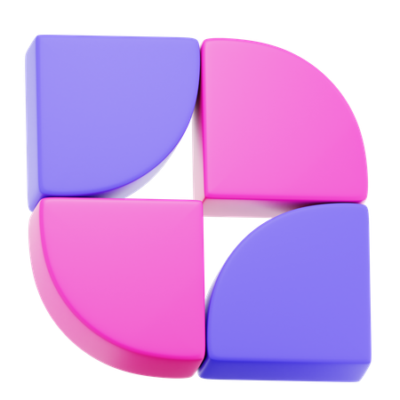 Geometric Shapes  3D Icon