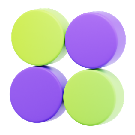 Geometric Shapes  3D Icon
