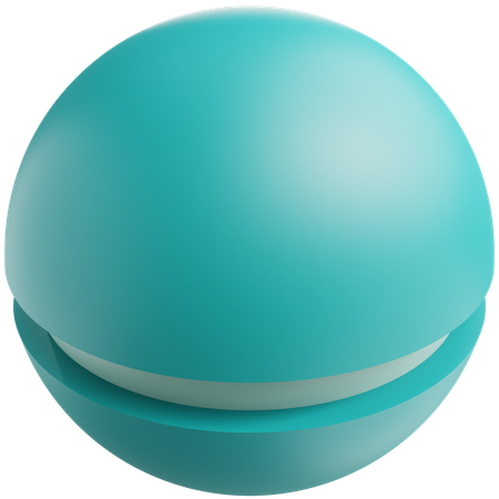 Geometric Sphere  3D Icon