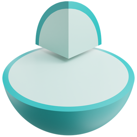 Geometric Sphere  3D Icon