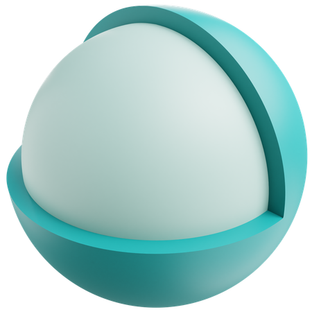 Geometric Sphere  3D Icon