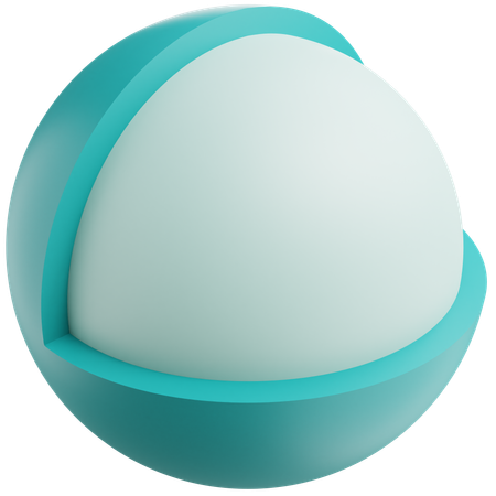 Geometric Sphere  3D Icon