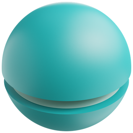 Geometric Sphere  3D Icon