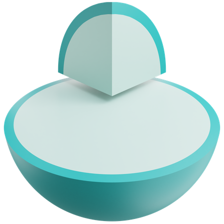 Geometric Sphere  3D Icon