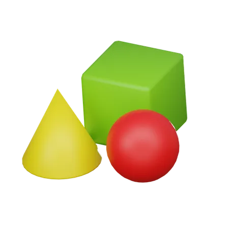 Geometric Toy  3D Icon