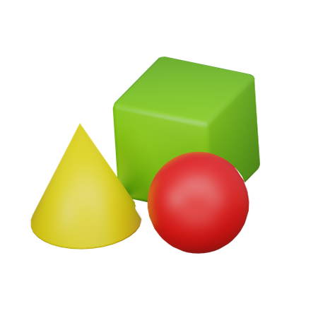 Geometric Toy  3D Icon