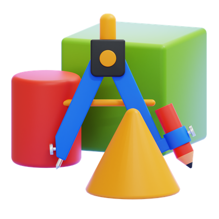 Geometrie  3D Icon