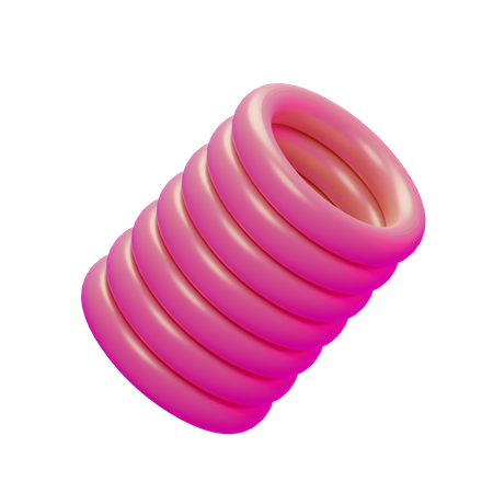 Géométrie de base en spirale  3D Icon