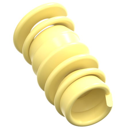 Géométrie spirale légère  3D Icon