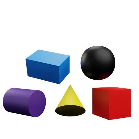 Geometry  3D Icon