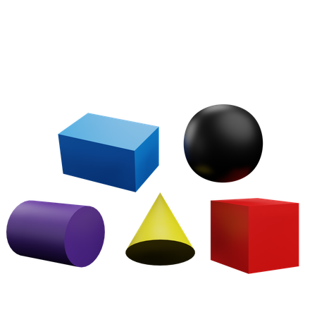 Geometry  3D Icon