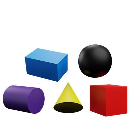 Geometry  3D Icon
