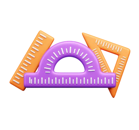 기하학 도구 세트  3D Icon