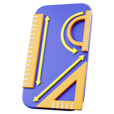 Geometry Tools Set  3D Icon