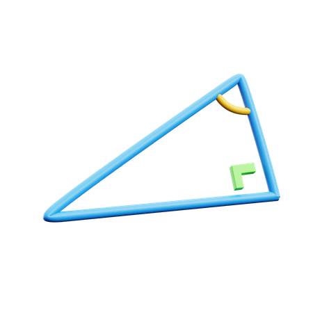 Geometry Triangle  3D Icon