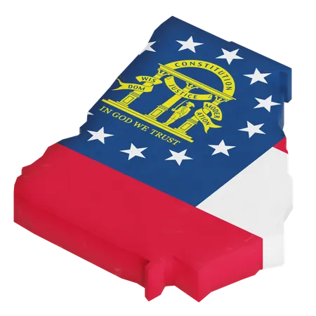 Georgia  3D Icon