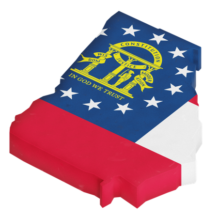 Georgia  3D Icon
