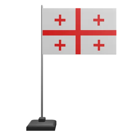 Georgia Flag  3D Icon