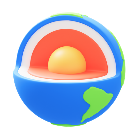 Geotermia  3D Icon