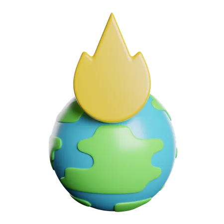 Geothermal  3D Icon