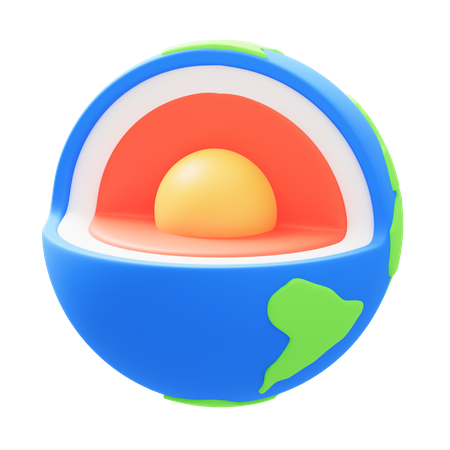 Geothermal  3D Icon