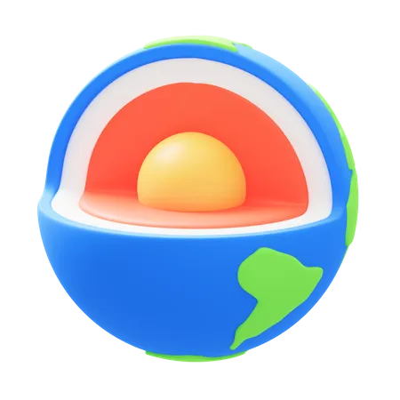 Geothermal  3D Icon