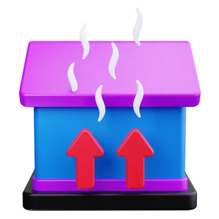 Geothermal Energy  3D Icon