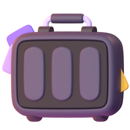 Gepäck  3D Icon