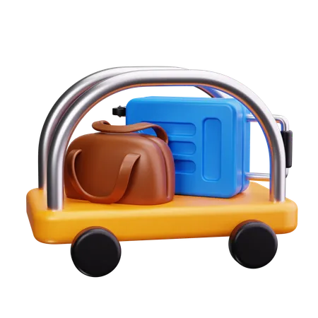 Gepäckwagen  3D Icon