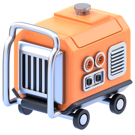 Gerador de energia  3D Icon