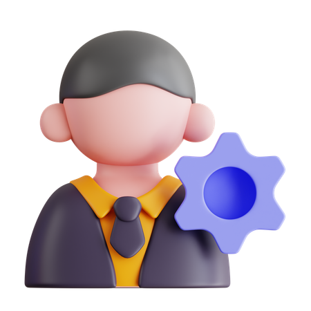 Directeur  3D Icon