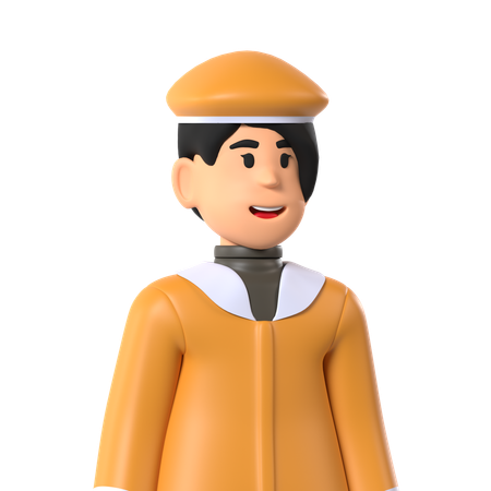 Officier  3D Icon