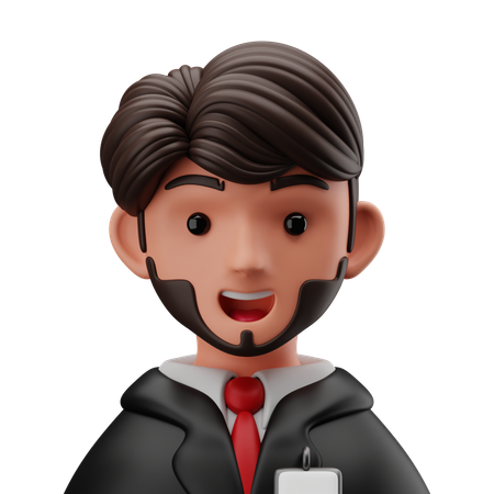 Directeur  3D Icon